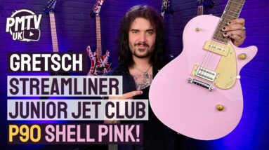 Gretsch G2215-P90 Streamliner Junior Jet Club - This Pink Panther Has Claws!
