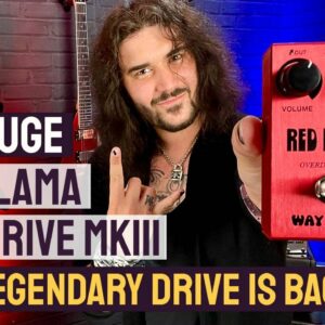 NEW Way Huge Red Llama Overdrive MKIII - History & Review Of This Iconic Overdrive Pedal!