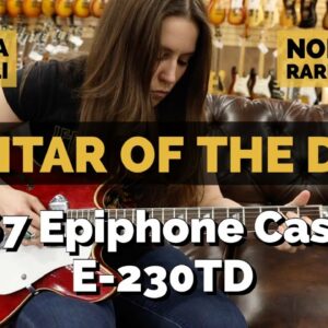 Guitar of the Day: 1967 Epiphone Casino E-230TD Cherry | Angela Petrilli at Norman's Rare Guitars