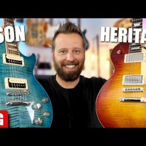 Gibson vs Heritage...Who makes the BEST Les Paul??