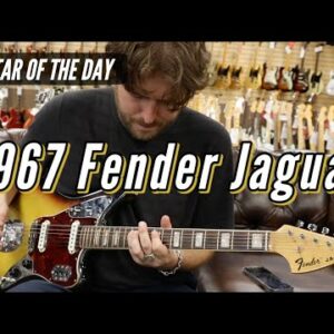Guitar of the Day: 1967 Fender Jaguar Sunburst
