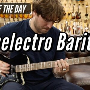 Guitar of the Day: Danelectro Baritone Black