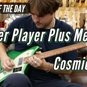 Guitar of the Day: Fender Player Plus Meteora HH Cosmic Jade