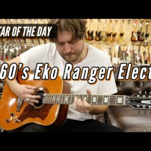 Guitar of the Day: Late 1960's Eko Ranger 12 String Electra