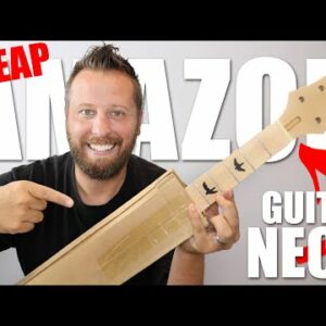 I Ordered The Cheapest Guitar Neck On Amazon....It's FANTASTIC!