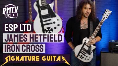 ESP LTD James Hetfield IRON CROSS - Review & Demo Of The Metallica Frontman's EPIC Signature Guitar!