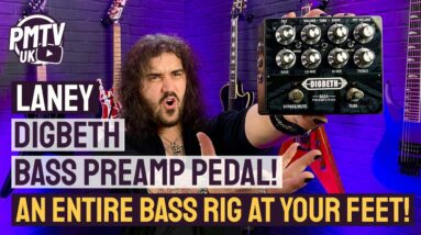 Amazing Portable Bass Rig! - The Laney Digbeth DB-PRE Pre Amp - A Dual Channel Powerhouse Pedal!