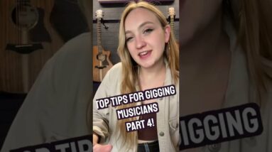 Tips For Gigging Musicians - Part 4! #shorts