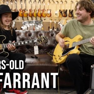 13-years-old Taj Farrant jamming with Michael Lemmo