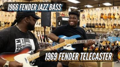 1969 Fender Telecaster & 1966 Fender Jazz Bass | Clark Sims & Steven Carnell