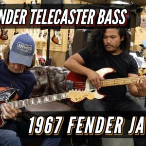 1967 Fender Jaguar & 1971 Fender Telecaster Bass | Mike Gannon & Eric Fortaleza