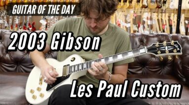 Guitar of the Day: 2003 Gibson Les Paul Custom Alpine White