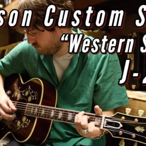 Guitar of the Day: Gibson Custom Shop "Western Stars" J-200 Burgundy