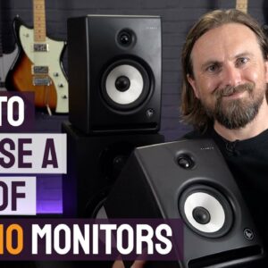 How To Choose A Pair Of Studio Monitor Speakers