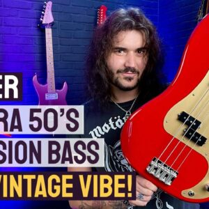 Fender Vintera 50's Precision Bass -Vintage Style For The Modern Era! - Review & Demo