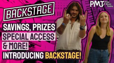 Introducing PMT Backstage - Savings, Prizes, Special Access & More!