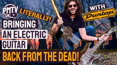 After BURYING A Guitar, Can Dunlop Guitar Cleaning Products Resurrect This Axe?!