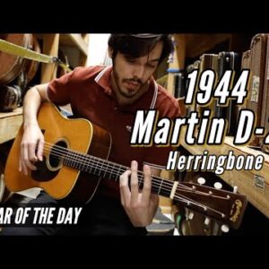 1944 Martin D-28 Herringbone | Guitar of the Day