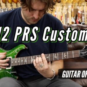 2012 PRS Custom 24 Green | Guitar of the Day