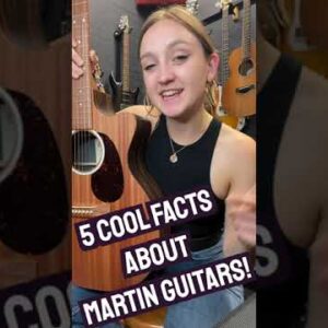 5 Cool Martin Guitar Facts! #shorts