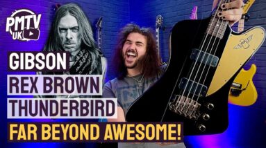 Gibson Rex Brown Thunderbird! - Get Rex’s Legendary Southern Low End Tone With His New Signature!