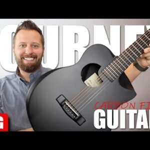 Journey CARBON FIBER Acoustic Guitar! - The NECK Comes Off In Seconds!