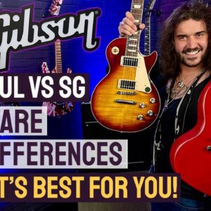 Les Paul VS SG! - The Differences & Which Is Best For YOU! - History & Review
