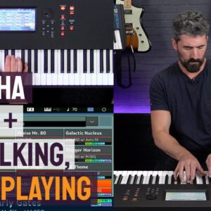 No Talking, Just Playing! Yamaha MODX8+ Synthesiser