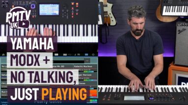 No Talking, Just Playing! Yamaha MODX8+ Synthesiser