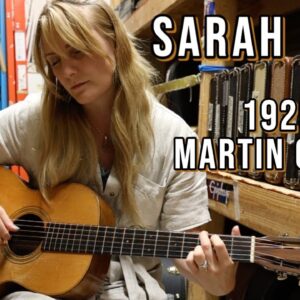 Sarah Rogo playing a 1929 Martin 00-21