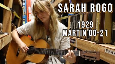 Sarah Rogo playing a 1929 Martin 00-21