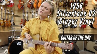 1956 Silvertone U2 Ginger Vinyl | Guitar of the Day