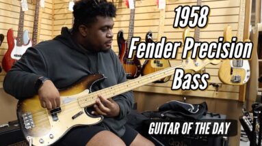 1958 Fender Precision Bass | Guitar of the Day