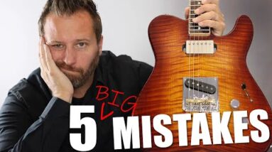 5 *BIG* MISTAKES To Avoid When Buying a Guitar!