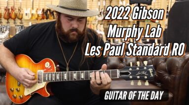 2022 Gibson Murphy Lab 1960 Les Paul Standard R0 Light Aged | Guitar of the Day