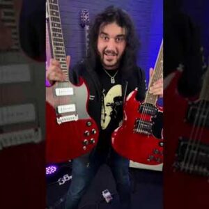 Black Sabbath Riffs On The Tony Iommi Signature SG! 🦇🔥 #Shorts