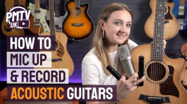 How To Mic & Record Acoustic Guitars - Studio Tips & Tricks!