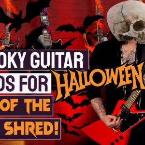 8 Spooky Guitar Sounds For Halloween!  🎃  Make Your Guitar Scream In Terror & Howl Like A Wolf!