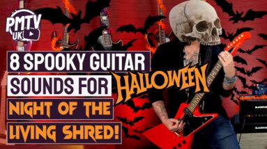 8 Spooky Guitar Sounds For Halloween!  🎃  Make Your Guitar Scream In Terror & Howl Like A Wolf!