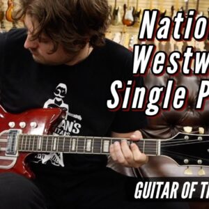 National Westwood Single Pickup Cherry | Guitar of the Day