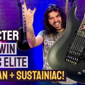 Schecter EVIL TWIN C-1 SLS Elite  - A Sleek Modern Metal Guitar With Crazy Specs!