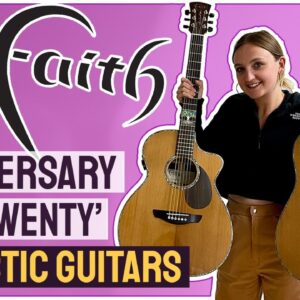 Brand New Faith 20th Anniversary PJE Legacy Acoustic Guitars - 'The Twenty' Review!