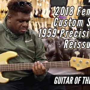 2018 Fender Custom Shop 1959 Precision Bass Reissue Gold | Guitar of the  Day