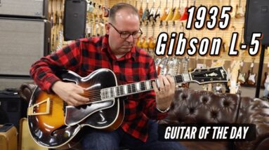 1935 Gibson L-5 Sunburst | Guitar of the Day