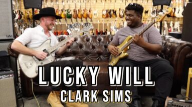 Lucky Will & Clark Sims | Trussart Baritone Jazzmaster & Fender Precision Bass