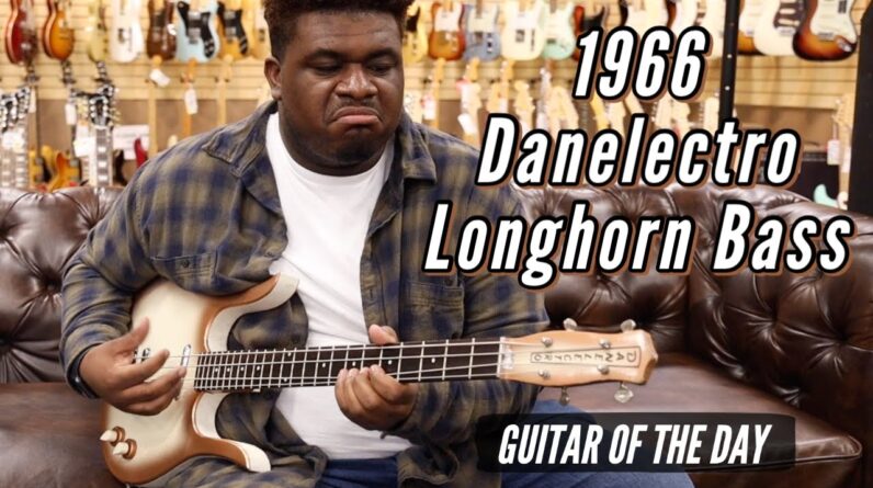 1966 Danelectro Longhorn Bass | Guitar of the Day