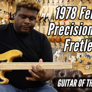 1978 Fender Precision Bass Fretless | Guitar of the Day -  Clark Sims