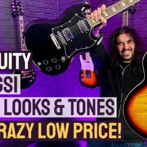 Iconic Looking & Sounding Guitars, At Killer Price! - Antiquity LS1 & GS1 Models - Exclusive To PMT!