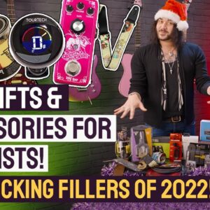Gifts And Accessories Guitarists Will LOVE And Actually Use! - Stocking Fillers For Xmas 2022