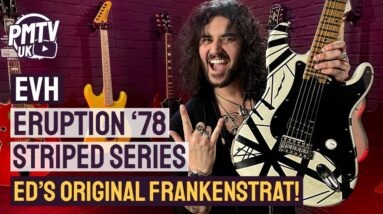 EVH Eruption '78 - The Iconic 1st Incarnation Of Ed's Frankenstrat! - Now In EVH's Striped Series!